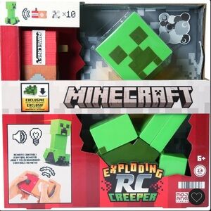 Minecraft Exploding RC Creeper with Lights and Sounds